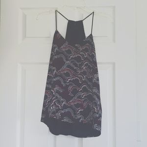 Express Reversible Navy and Maroon Tank